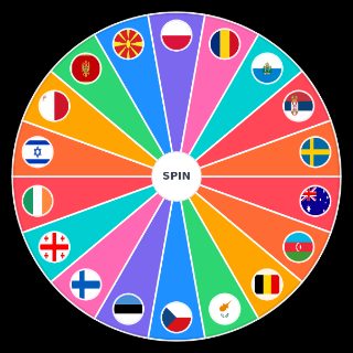 Spin the Wheel: Eurovision 2022 Semifinal 2