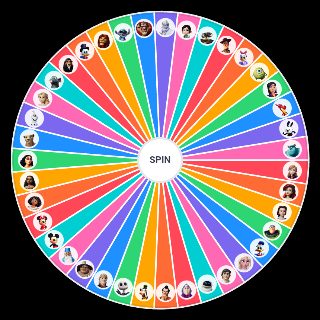 Random Disney Dreamlight Valley Characters Wheel