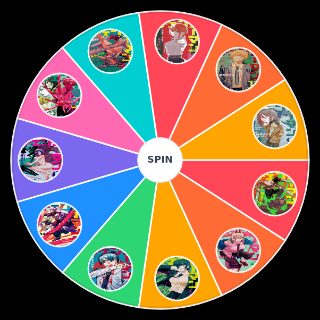 Random Chainsaw Man Volume Cover Wheel