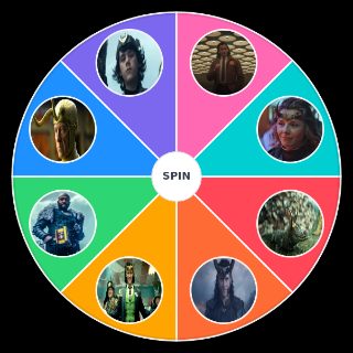 Random Loki Variants Wheel