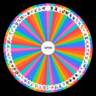 Random ALL FULLY EVOLVED FIGHTING TYPE POKEMON (gen 1 to 9) Wheel