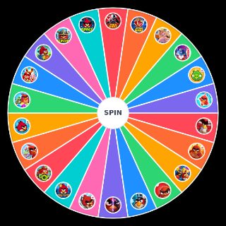 Angry Birds Games Wheel
