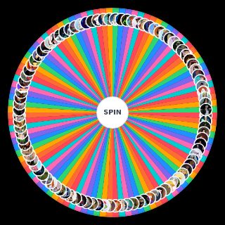 Random Cartoon Baddies Wheel