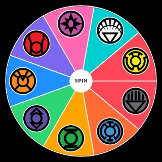 Choose a Random Lantern Corps