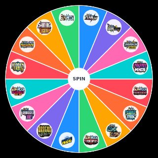 Sun and Moon Pokemon TCG Sets Wheel