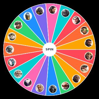 Spin the Wheel: Overwatch 2 Men