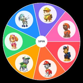 Random PAW PATROL Picker