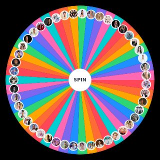 Artist (J pop, K pop, and Pop) Wheel