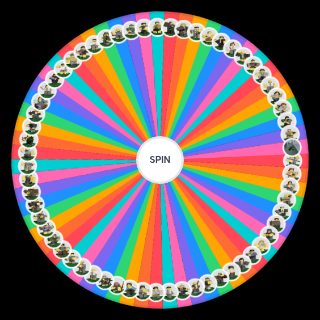 Random Blood Debt Characters Wheel