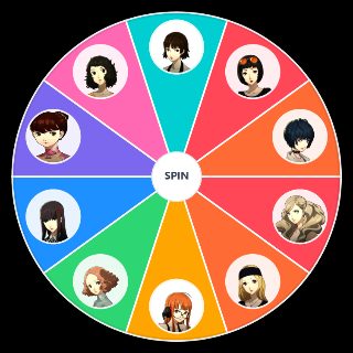 Persona 5 Royal Girls Wheel