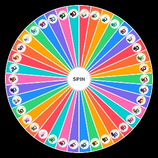 Wonderland big numbers Wheel