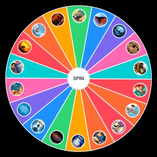 Spin the Wheel: Disney Movie Soundtracks