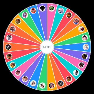 Spin the Wheel: FNaF Female Animatronics