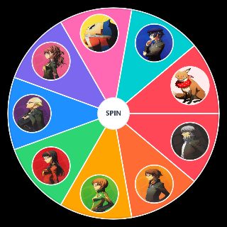Persona Investigation Team Random Generator