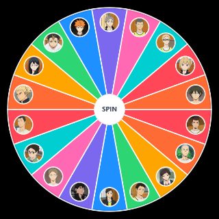 Random Haikyuu!! Karasuno Wheel