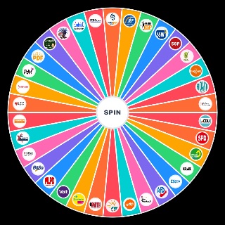 Random Bundestagswahl 2025 alle Parteien Picker