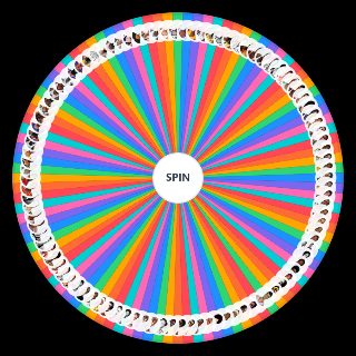Random NBA All Time Players Wheel