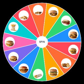 Random McDonalds Food Picker