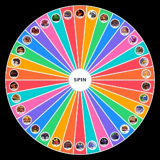 Random Spyro Characters Wheel