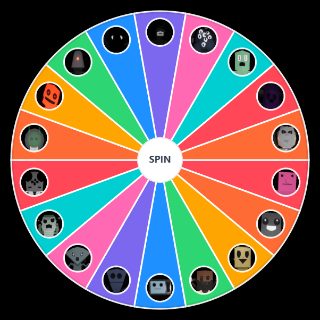 Random Strange Terror from Beyond the Stars Monsters Wheel