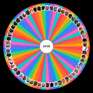 Random ucn characters by difficulty in 50/20 Picker