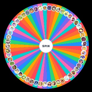 Spin the Wheel: Pikwik pack characters
