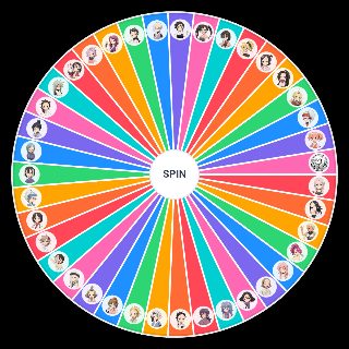 Random Kunoichi Tsubaki no Mune no Uchi Characters Wheel
