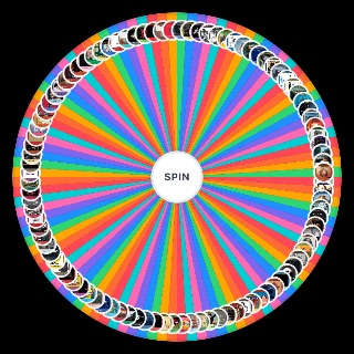 Random Apple Music Top 100 Albums of All Time Wheel