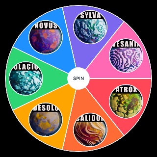 Random Astroneer Planets Wheel