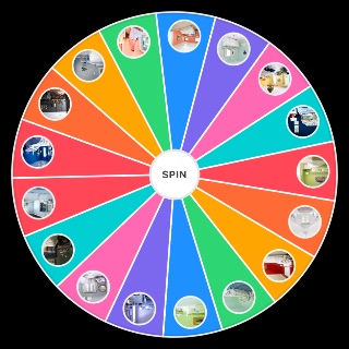Random Room Aesthetic Wheel