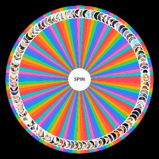 Random My Hero Academia Characters Wheel