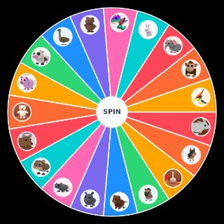 Random Adopt Me Rare Pet Wheel