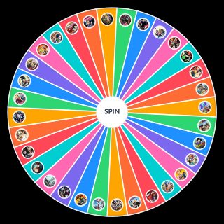 Random Battle Shounen Anime Wheel
