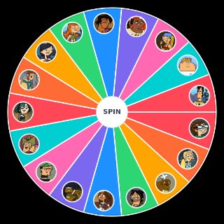 Total Drama Action characters Random Picker