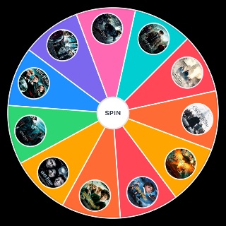 Harry Potter Films (Including Fantastic Beasts) Wheel
