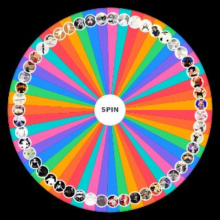 Spin the Wheel: ghost and pals characters (december 2022)