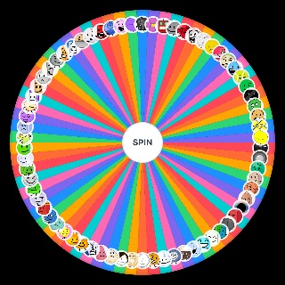 BFB/BFDI Characters Wheel