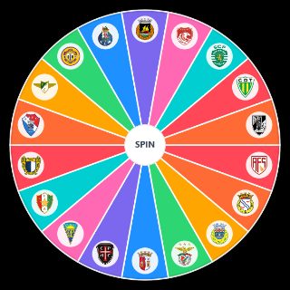 Random Liga Portugal Betclic 2025 Wheel