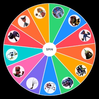 Poppy Playtime Antagonists Wheel