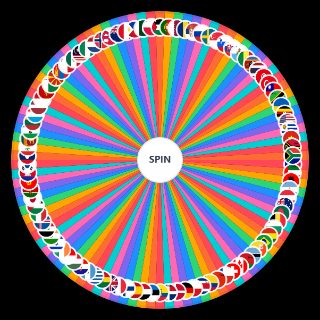 Random GeoGuessr Countries Wheel