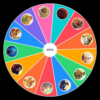 The Percy Jackson gods Wheel