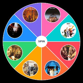 Random ABBA Album Wheel