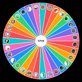 Random hfj one all contestants! Wheel