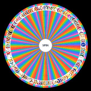 Random All Candy Wheel