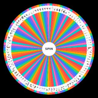 Random Splatoon main weapons Wheel