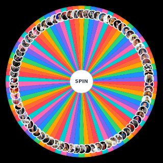 Random Music Artists Wheel