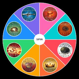 Pick a Random A Song of Ice and Fire Books