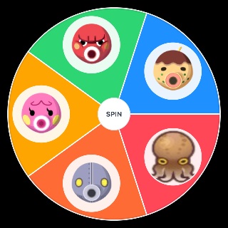Choose a Random ACNH Octopus Villager Pocket Camp