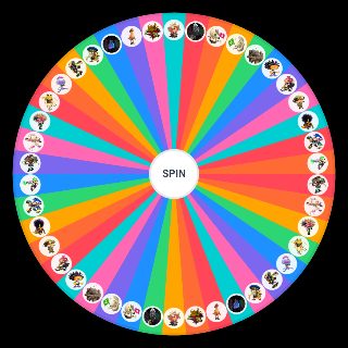 Random the splatoon characters Wheel