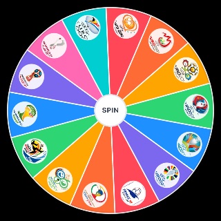 FIFA World Cup and UEFA Euro Tournaments (1998 2024) Wheel